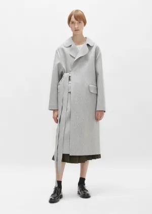 Belted Wool Overcoat
