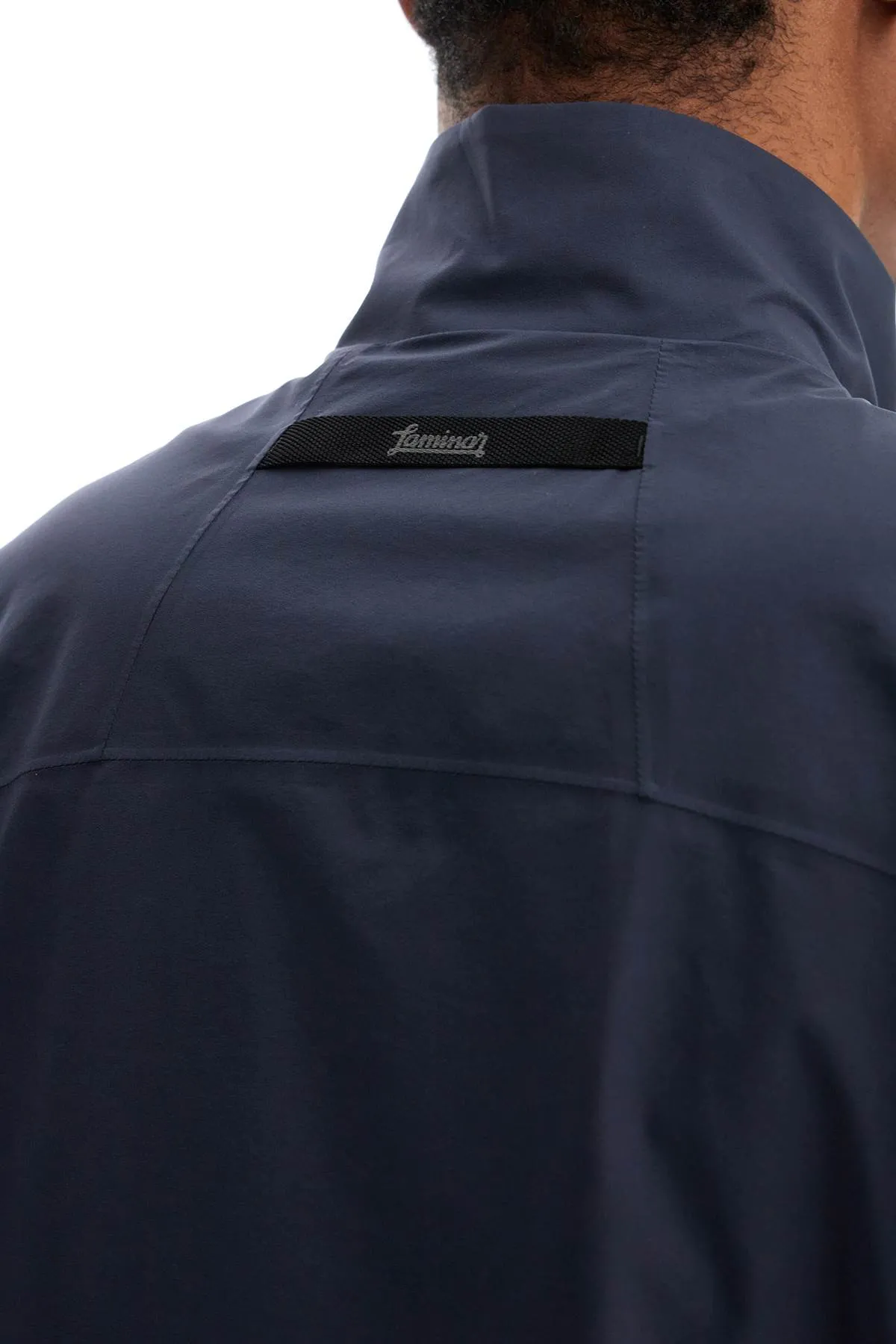 High-Collar Nylon Gilet