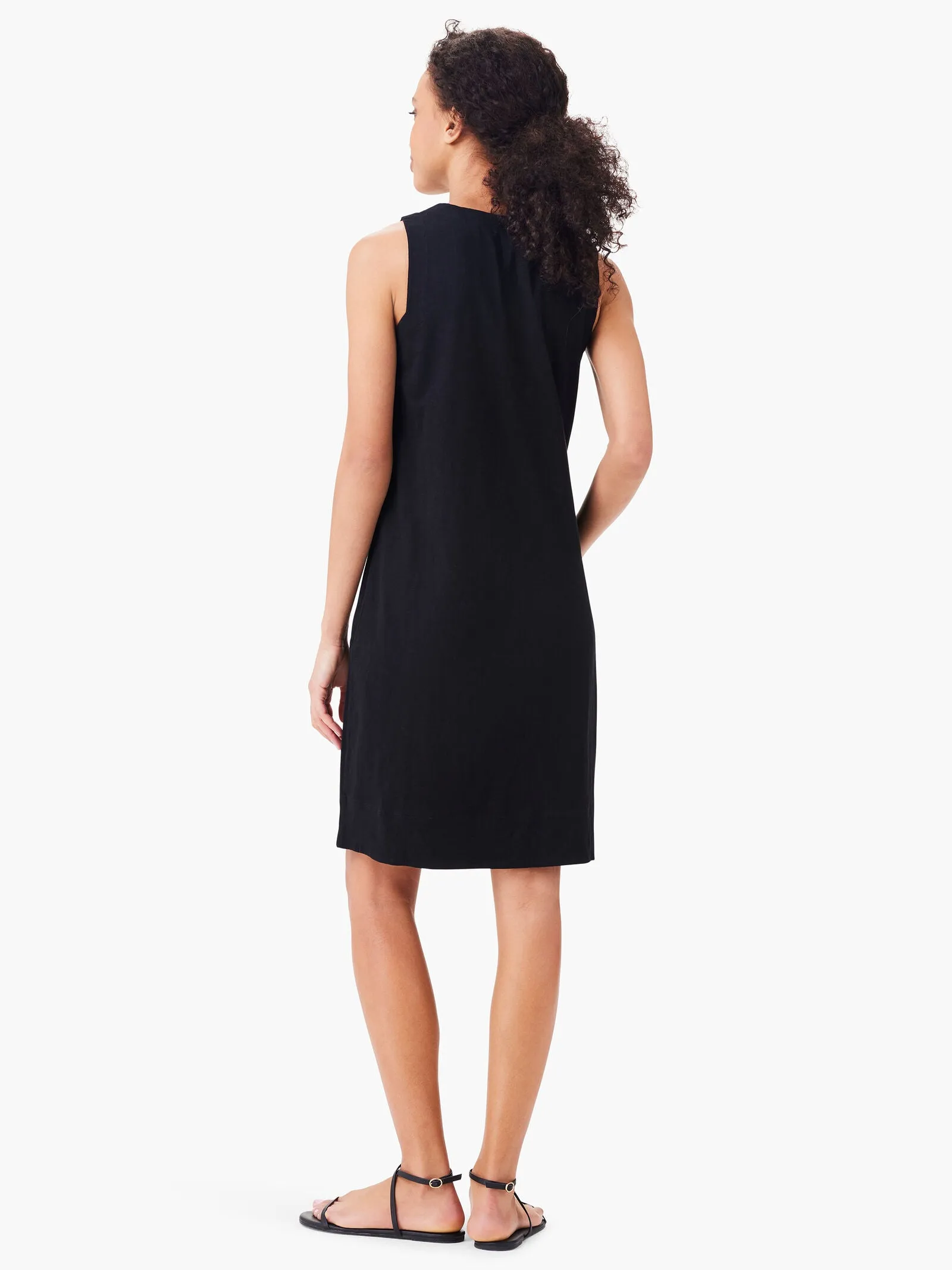 Sleeveless V-Neck Dress